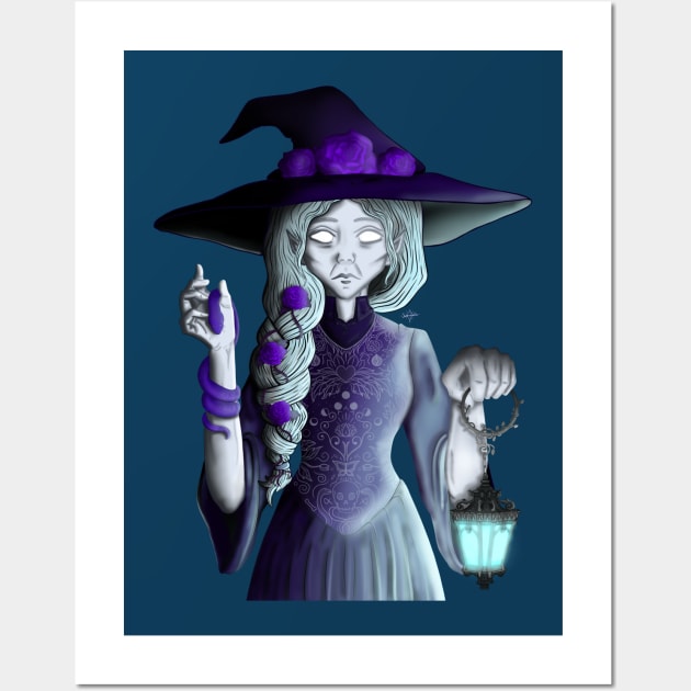 Yvaine the Death Witch Crone Edition Wall Art by SupernovaAda